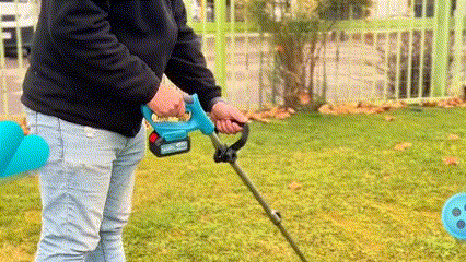 TurboJardín™ Potencia y velocidad en tus manos: corta, perfila y poda con un solo equipo.